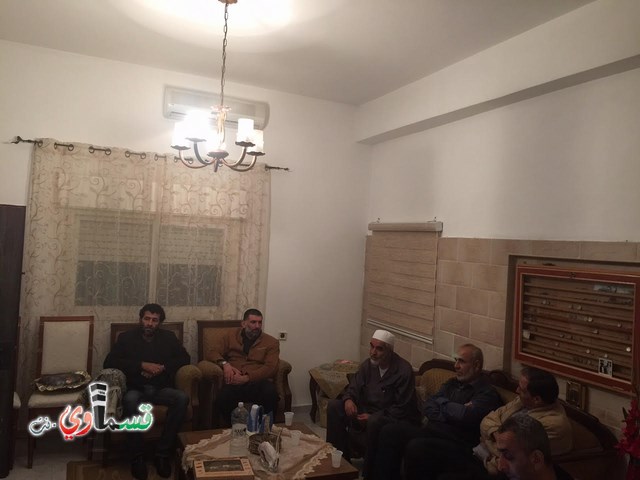 وفد من  الحريات  و يوسف الصديق  يزور منزل الشابة اسراء عابد